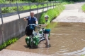 Wolfgang und Ines im KÃ¼hlwasser. Bei der MUT-TOUR gibt es kein Vertun!