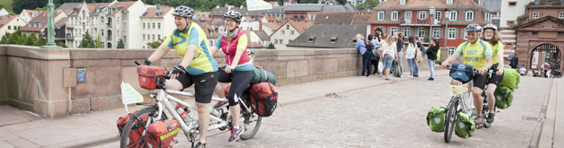 Fotomomente der Tandem-Etappen der MUT-TOUR 2017