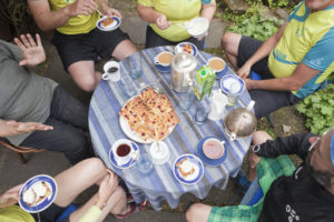 Kaffeerunde und Austausch zu Depression einer MUT-TOUR Ortsgruppe