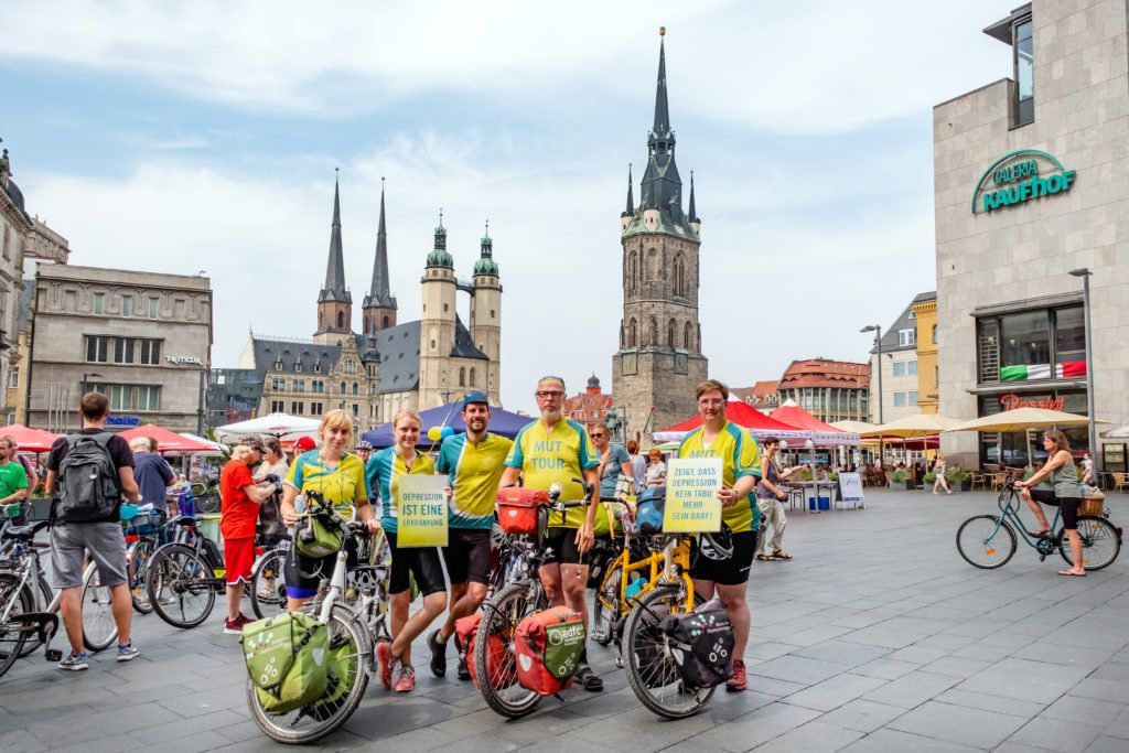 Mut Tour Tandem-Team in Halle Saale - August 2109