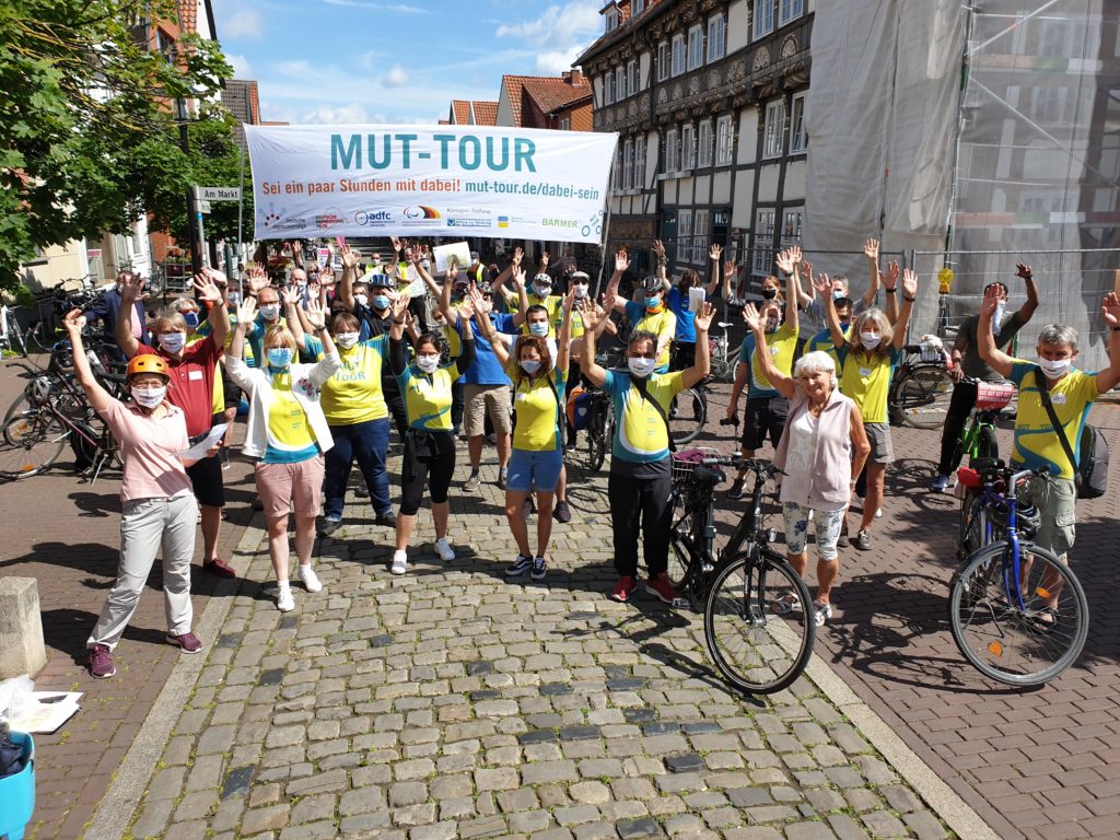 MT20_Startevent_Stadthagen_coronakonform Stadthagen Startevent MUT-TOUR2020