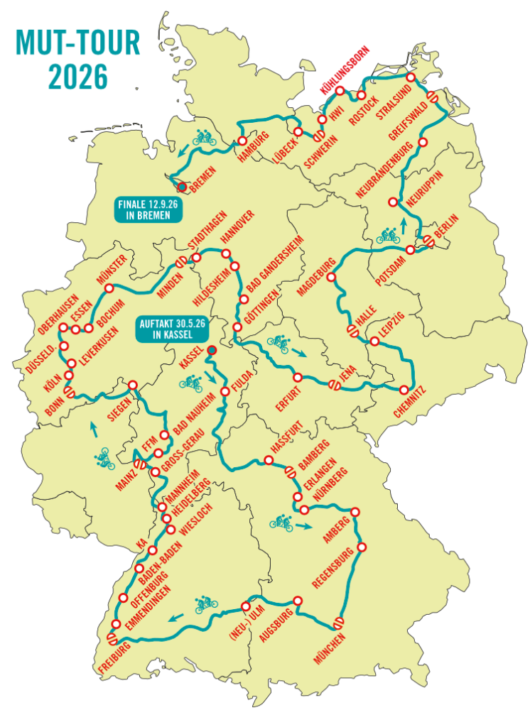 2026_01_21_Strecken-Karte_MT26_Titel MUT-TOUR 2026 Streckenkarte