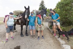 Bilder der Wanderetappe der MUT-TOUR 2020
