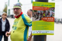 Infostand-Aktion in Berlin  / MUT-TOUR 2019 (Foto: Andreas Stenzel)