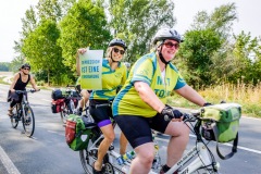 Die Mitfahraktion ab Halle  / MUT-TOUR 2019 (Foto: Roman Schmidt / ZorroArt)